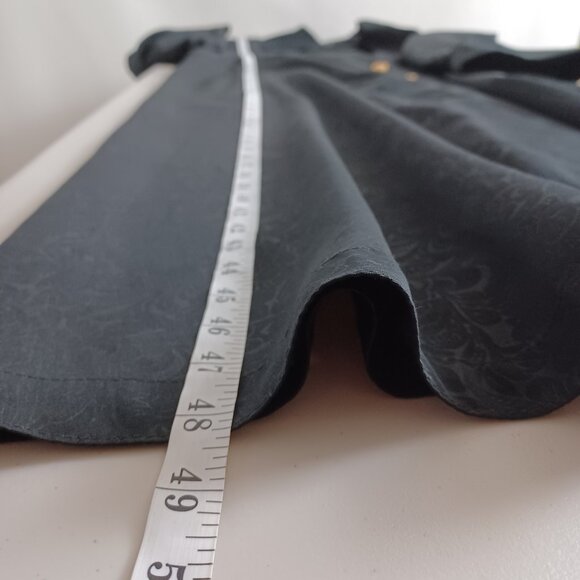 Pizazz Floral Jacquard Pattern Vintage Trent Coat - Picture 14 of 16